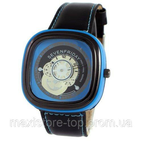 

Наручные часы Sevenfriday Leather Sky-Blue-Black [32629-17]