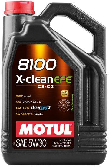 

Моторное масло MOTUL 8100 X-CLEAN EFE SAE 5W30 (5л) /814051