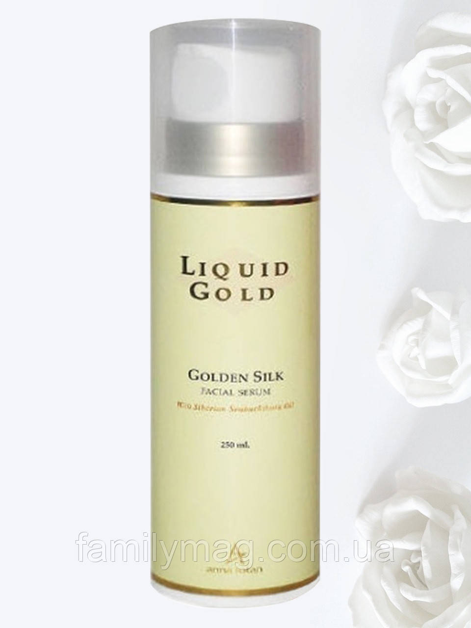 

Сыворотка для лица "Золотой шелк" Liquid Gold Golden Silk Facial Serum Anna Lotan 250 мл