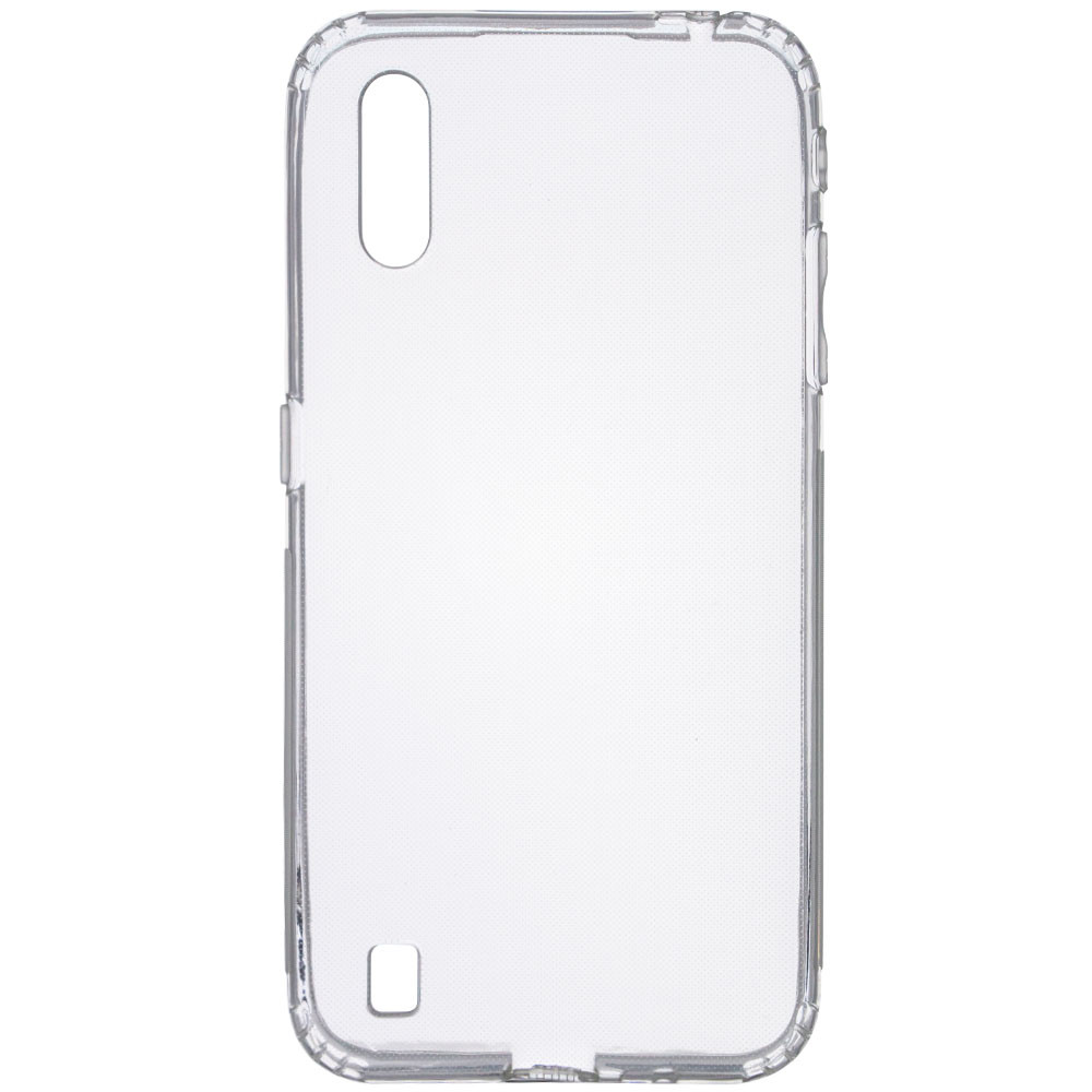 

TPU чехол GETMAN Transparent 1,0 mm для Samsung Galaxy A01, Бесцветный (прозрачный)