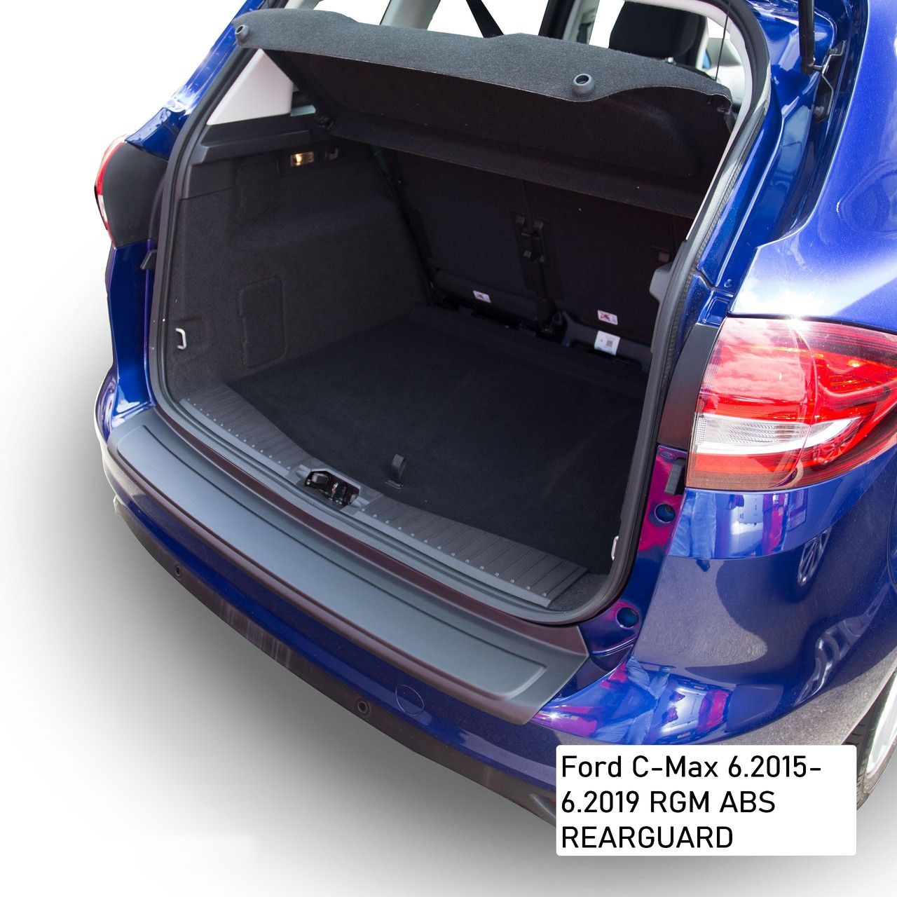Пластикова захисна накладка на задній бампер для Ford C-Max Mk2 LIFT 2015-2019, фото 5