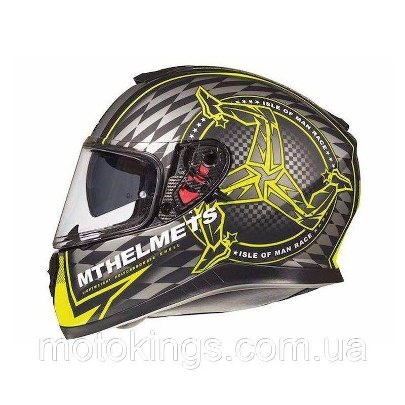 

MT ШЛЕМ INTEGRALNY THUNDER 3 SV ISLE OF MAN ЦВЕТ ЧЕРНЫЙ MAT/ЖЕЛТЫЙ FLUO РАЗМЕР 3XL, Czarny mat
