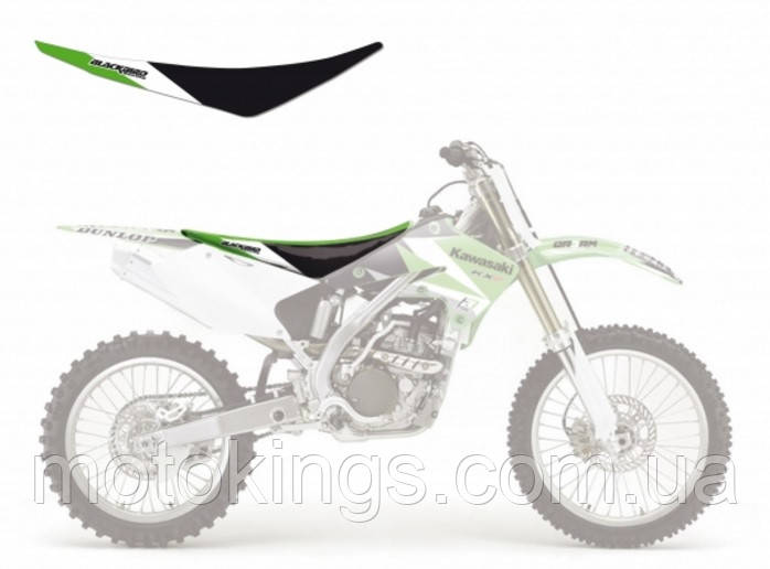 

BLACKBIRD ЧЕХОЛ НА СИДЕНЬЕ KAWASAKI KXF 250 '04-'05 DREAM 3 ЧЕРНЫЙ ЦВЕТ /БЕЛЫЙ/ЗЕЛЕНЫЙ (E1413E)