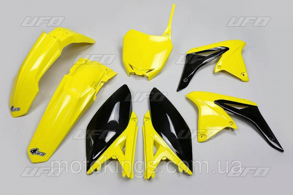 

UFO НАБОР ПЛАСТМАС SUZUKI RMС 250 '14-'18, ЦВЕТ OEM (ЖЕЛТЫЙ /ЧЕРНЫЙ ) (SU416E999K)