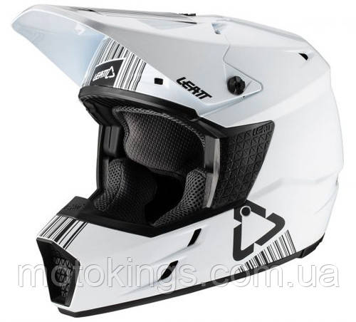 

LEATT ШЛЕМ CROSS HELMET GPX 3.5 V20.1 WHITE ЦВЕТ БЕЛЫЙ РАЗМЕР, Biały