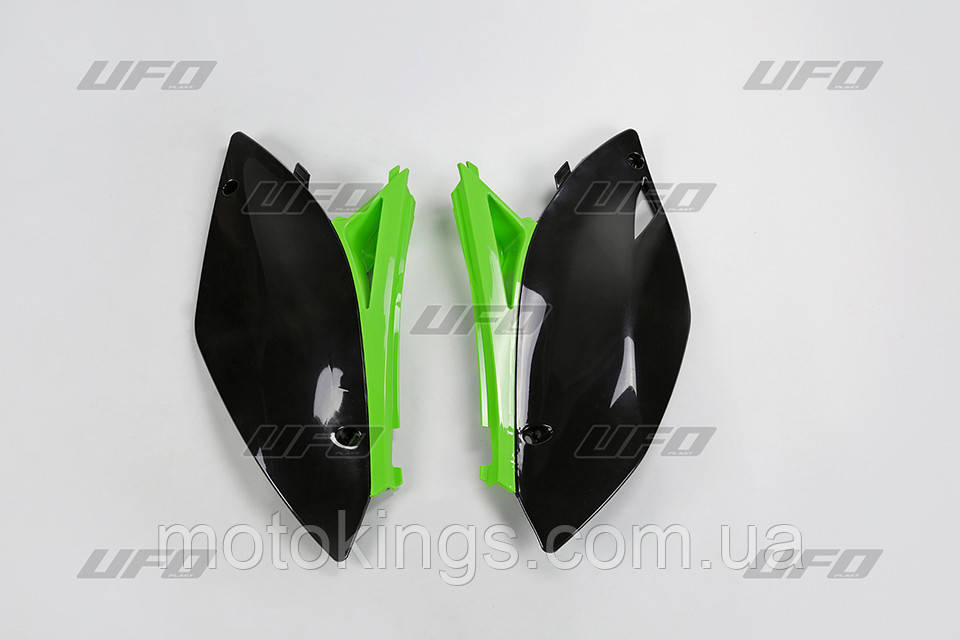 

UFO БОКА ЗАДНИЕ KAWASAKI KXF 250 '09-'12 ЦВЕТ OEM (ЧЕРНЫЙ /ЗЕЛЕНЫЙ) (KA04706999)