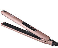 Электрический выпрямитель для волос DSP 10070 утюжок 50 Ватт, турмалиновое покрытие, Pink, фото 1