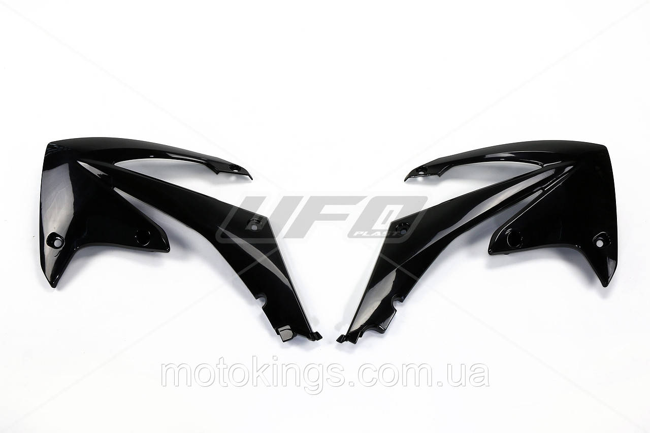

UFO ОБШИВКА РАДИАТОРА HONDA CRF 450R '09-'12, CRF 250R '10-'13 ЧЕРНЫЙ ЦВЕТ (HO04637001)