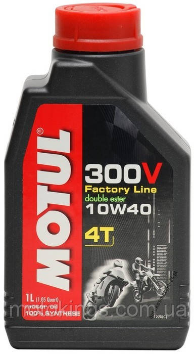 

MOTUL МАСЛО ДЛЯ ДВИГАТЕЛЯ 300V 4T FL 10W40 1L (СИНТЕТИЧЕСКАЯ)