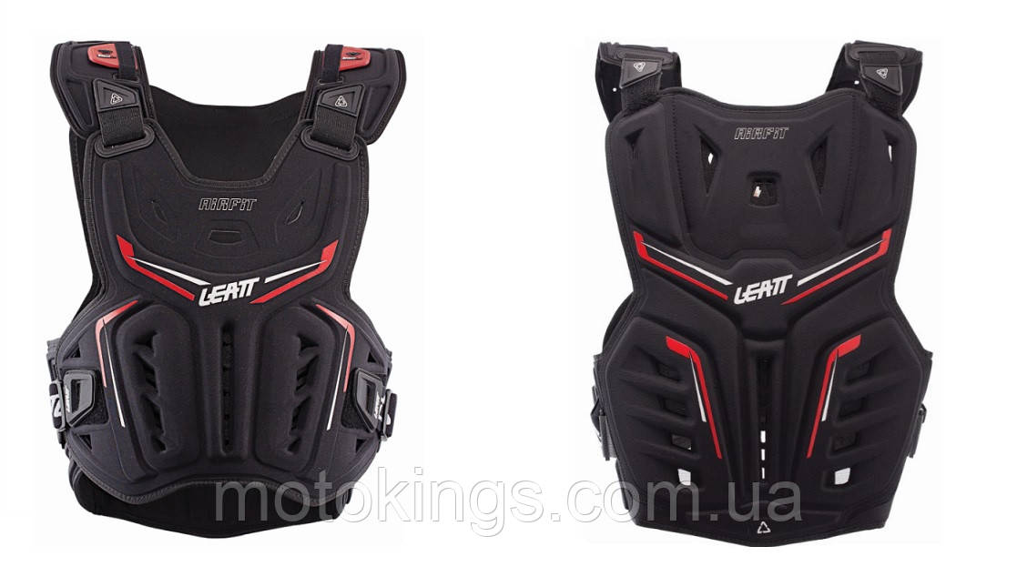 

LEATT ЗАЩИТА ПАНЦЫРЬ, BUZER CHEST PROTECTOR 3DF AIRFIT BLACK/RED ЦВЕТ ЧОРНЫЙ/КРАСНЫЙ, Czarny/czerwony