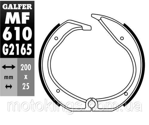 

GALFER ТОРМОЗНЫЕ КОЛОДКИ BMW (MF610G2165)