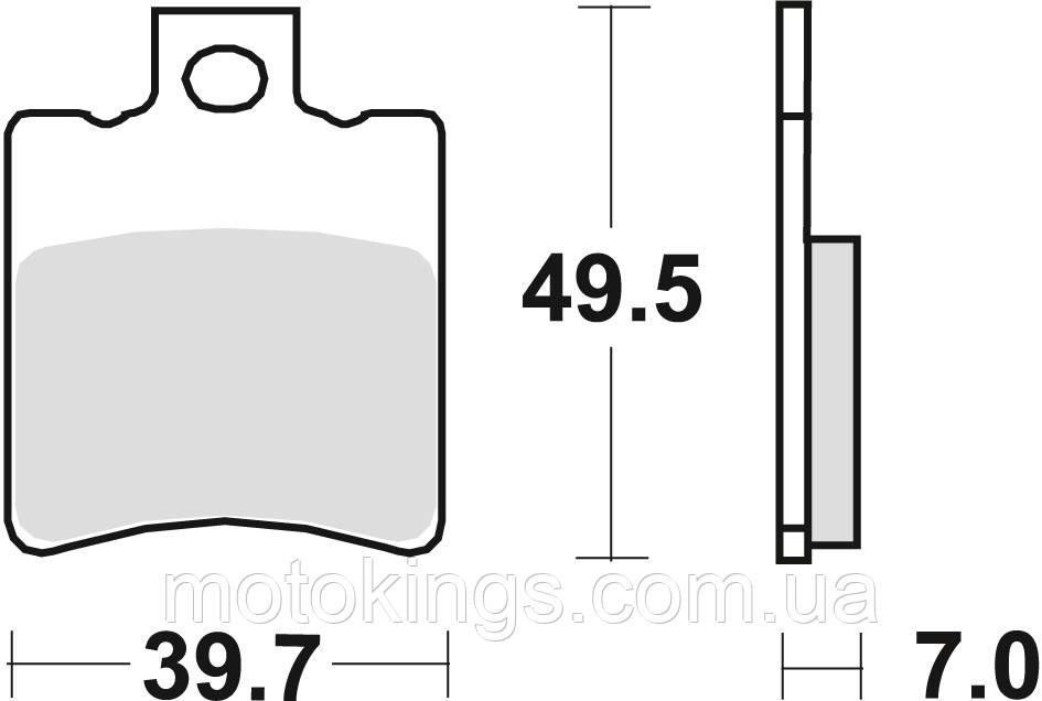 

TRW LUCAS ТОРМОЗНЫЕ КОЛОДКИ KH193 (MCB696SR)