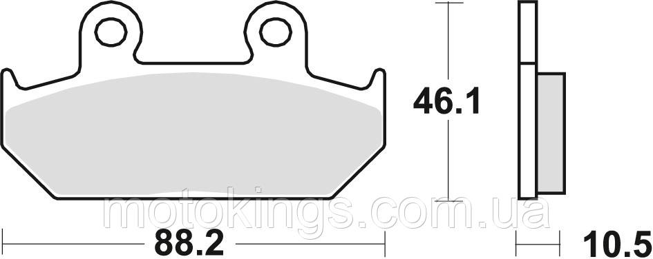 

TRW LUCAS ТОРМОЗНЫЕ КОЛОДКИ KH124/2 KH412 (MCB624SV)