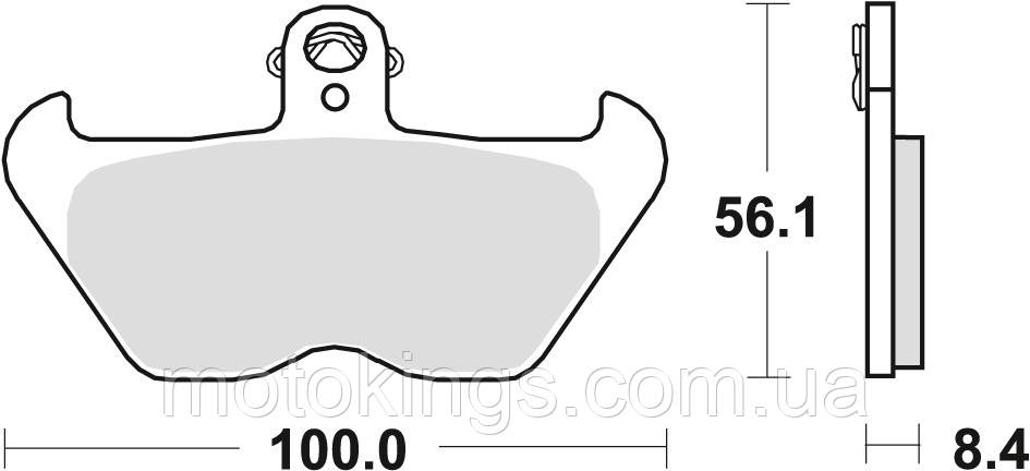 

TRW LUCAS ТОРМОЗНЫЕ КОЛОДКИ KH246 (KH407) (MCB680SV)