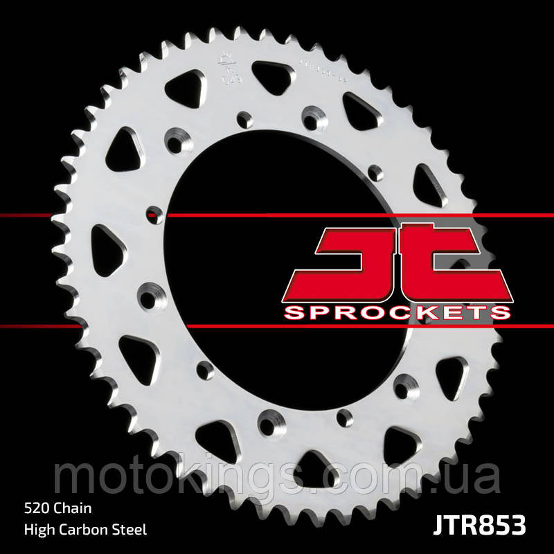 

JT ЗАДНЯЯ ЗВЕЗДА 856 42 YAMAHA TT600R '98-'03, TT600S '93-'95, YFС 350 BANSHEE`89-06 (JTR853.42)* (ЦЕПЬ. 520) (85642JT)