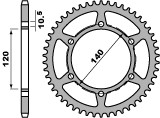 

PBR ЗАДНЯЯ ЗВЕЗДА 475 42 C45 KAWASAKI EN 500 96-05 (ЦЕПЬ. 520) (47542C45)