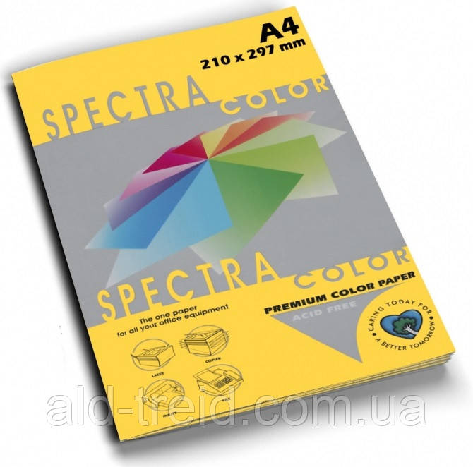 

Папір кольоровий SPECTRA COLOR А4 80 г/м2 золото IT200 gold