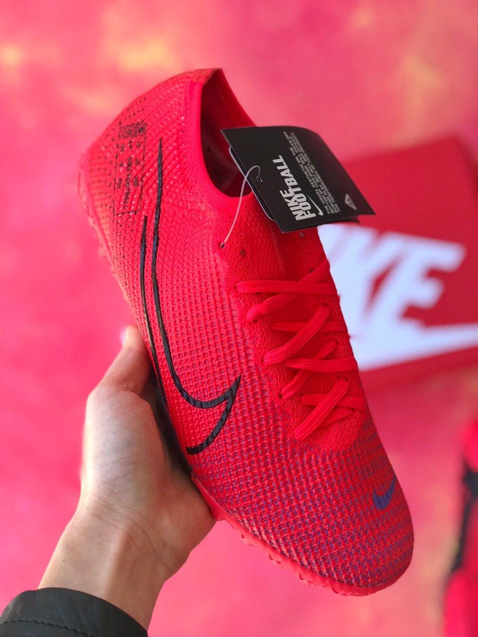 

Сороконожки Nike Mercurial Vapor XIII Academy TF/футбольная обувь/найк меркуриал/красные - 39, 40,45, Красный