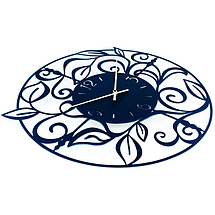 Часы большие настенные 50 см Glozis Caprice B-017 (синие), фото 2