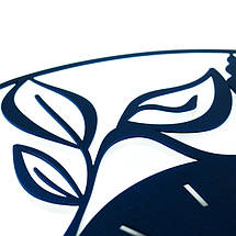 Часы большие настенные 50 см Glozis Caprice B-017 (синие), фото 3