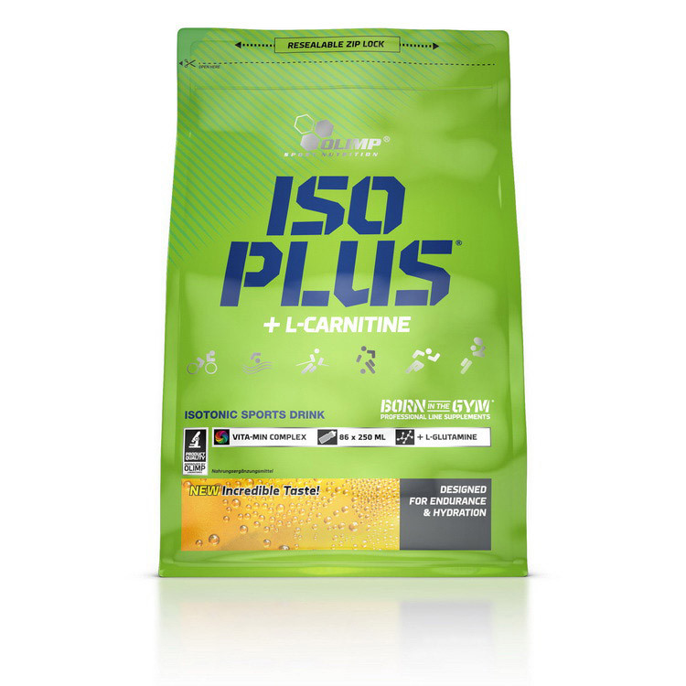 Изотоник с карнитином Olimp Nutrition Iso Plus + L-Carnitine 1.5 кг
