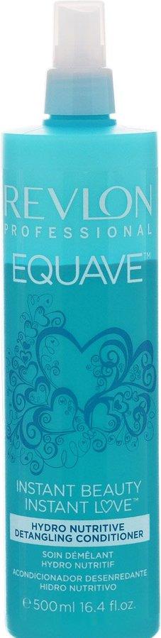 

Revlon Equave Hydro Nutritive Detangling Conditioner - Спрей-кондиционер несмываемый, 500 мл