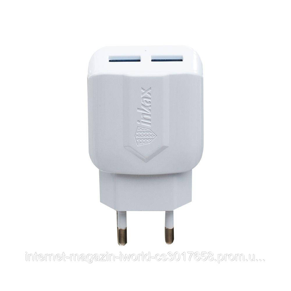 

Сетевое зарядное устройство usb (Для телефонов и планшетов) Inkax CD-21 Type-C Цвет Белый