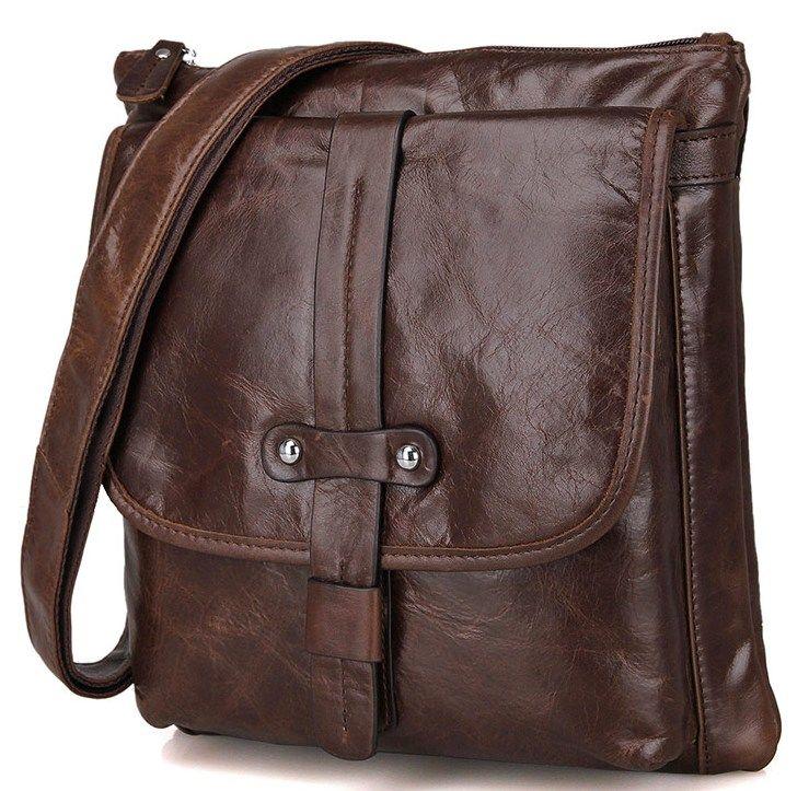 

Сумка мужская Vintage 14091 Коричневая, Коричневый