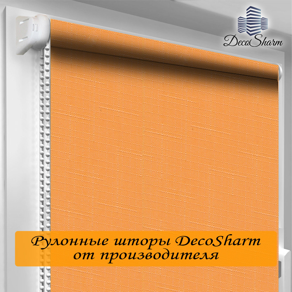 

Жалюзи тканевые ролеты "DecoSharm" Лён 852 120 х 170 см