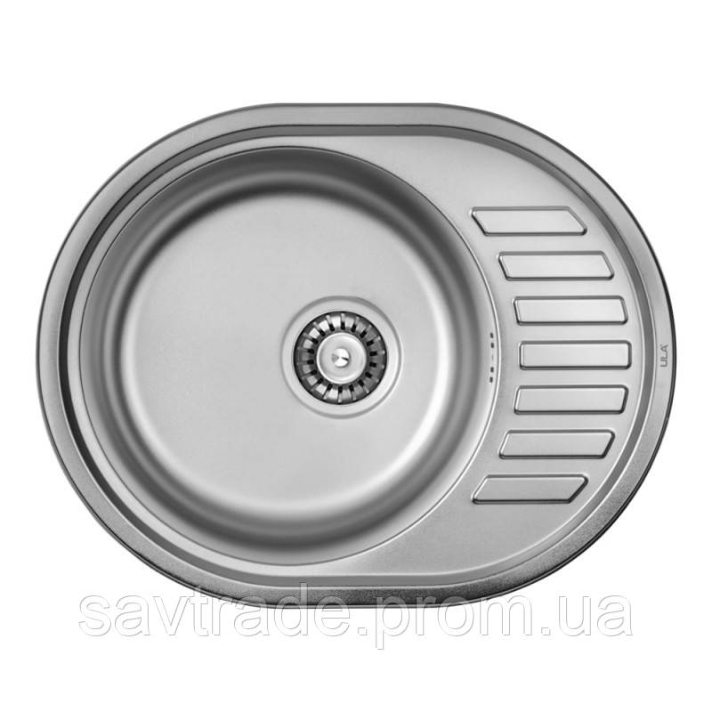 

Кухонная мойка ULA 7112 U Micro Decor (ULA7112DEC08), Сталь