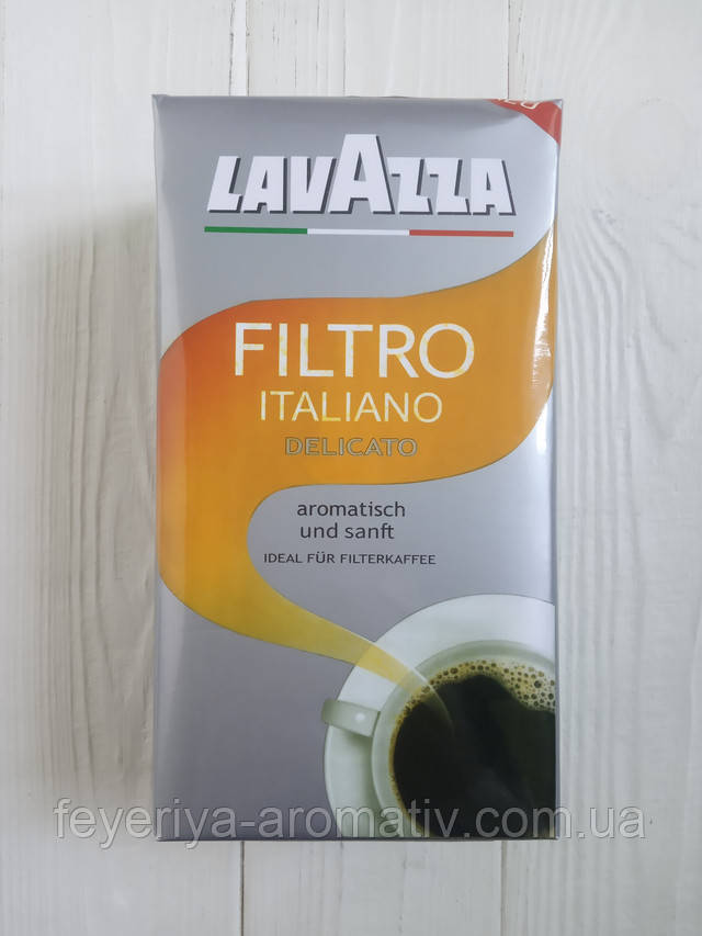 Кофе молотый Lavazza Filtro Italiano Delicato 500г: продажа, цена в Луцке.  Кофе от "Интернет-магазин "Феерия Ароматов"" - 679359912