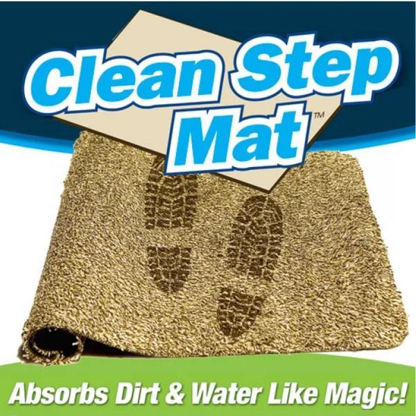 

Супер впитывающий придверный коврик Clean Step Mat