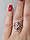 Стильное брендовое женское золотое кольцо "BULGARY" 585 пробы с белым цирконием, фото 7