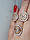 Стильное брендовое женское золотое кольцо "BULGARY" 585 пробы с белым цирконием, фото 8