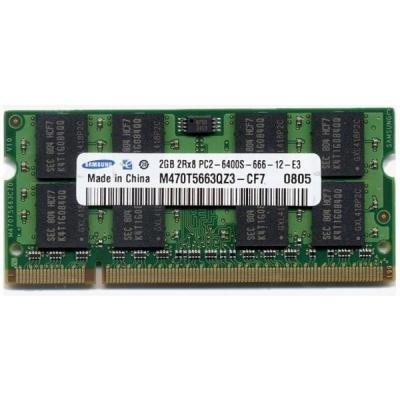 Модуль памяти для ноутбука SoDIMM DDR2 2GB 800 MHz Samsung (M470T5663Q