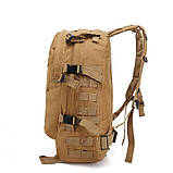 Тактический, походный рюкзак Military. 30 L. Койот, милитари.  / T420, фото 3