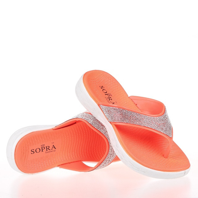 

Женские летние шлепанцы SOPRA JX-01 ORANGE лето 2020 37