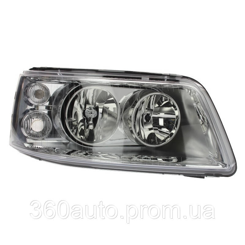 

Фара передняя Volkswagen T5 2003-9/2009 правая H7/H1 эл. рег. с моторч. Depo 441-1175R-LD-EM