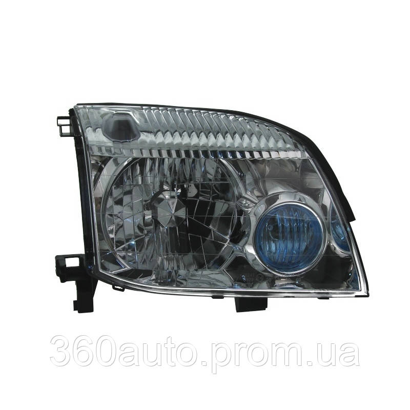 

Фара передняя Nissan X-Trail (T30) 2001-2007 правая H4, мех.рег. Depo 215-11A4R-LD-E1