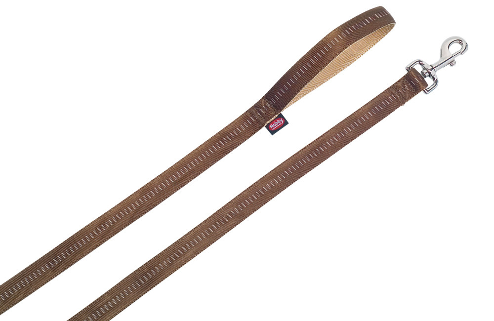 

Поводок для собак Soft Grip 20 мм 120 см, Nobby Коричневый