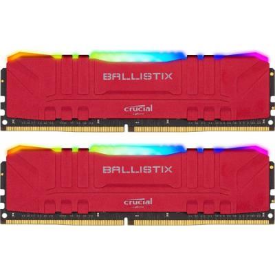 Модуль памяти для компьютера DDR4 16GB (2x8GB) 3200 MHz Ballistix Red 