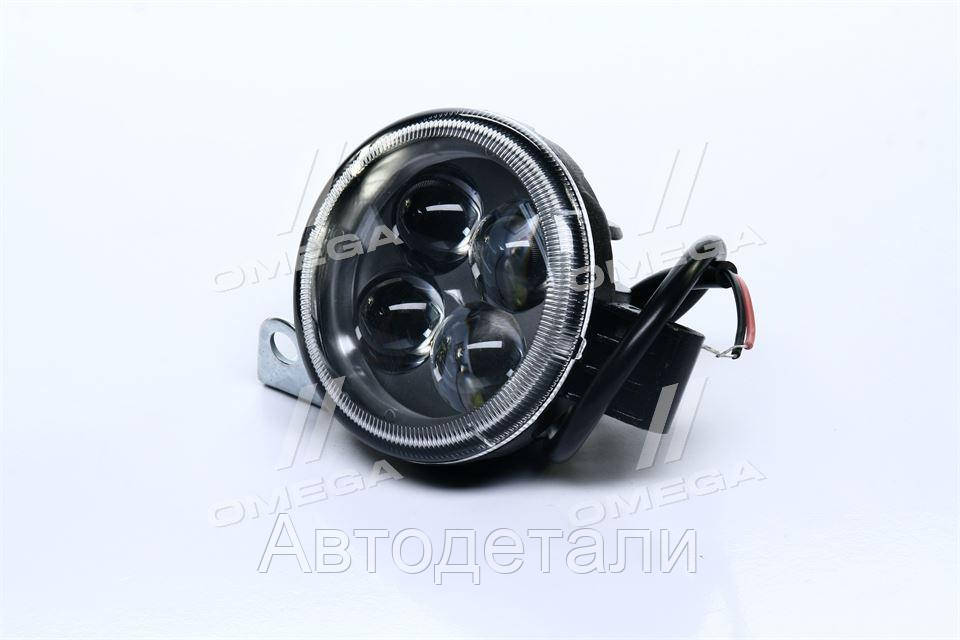 

Фара LED круглая 12W, 4 лампы, узкий луч DK B2-12W-B