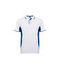 Чоловіча спортивна футболка поло біло-синя 0421-30, фото 2