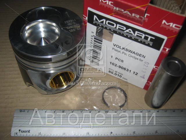 

Поршень VAG 80,01 1,9TDi AEY/AFN/AGD 3-4 цил. (пр-во Mopart) 102-90631 12