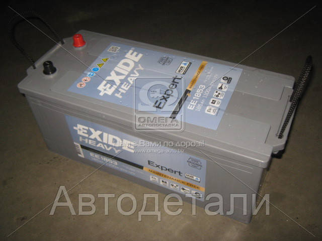 

Аккумулятор 185Ah-12v Exide EXPERT HVR(513х223х223),L,EN1100 EE1853