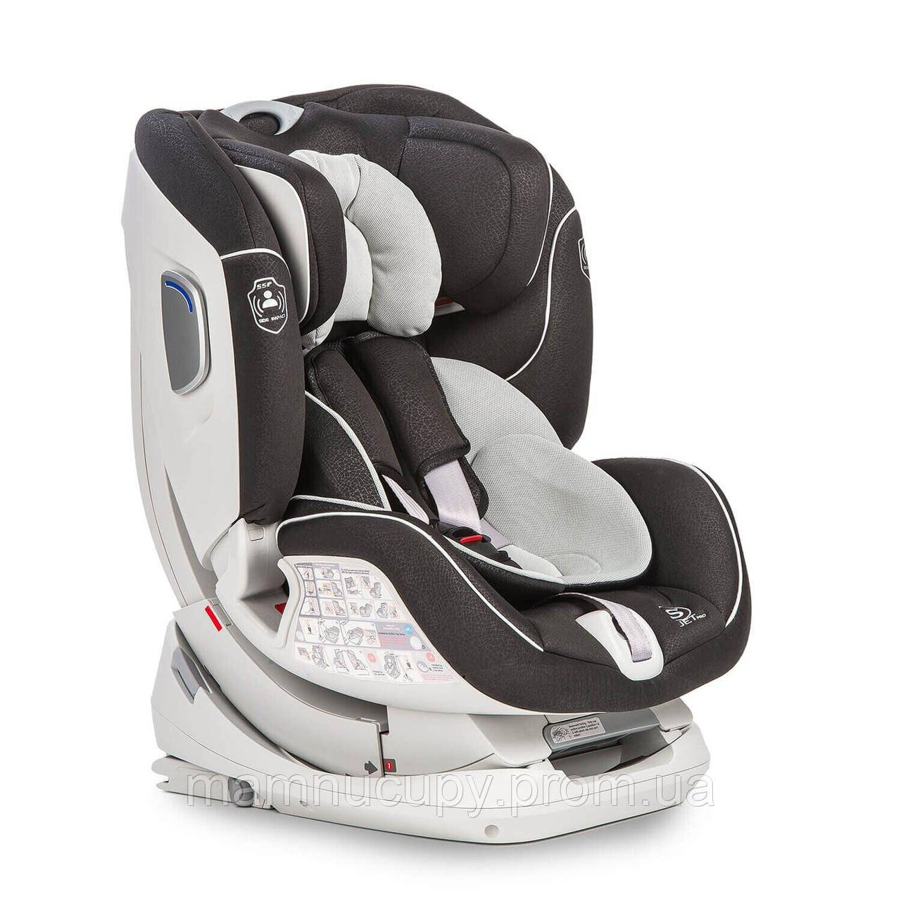 

Детское автокресло Mioobaby S Jet Pro(isofix) Black, Черный