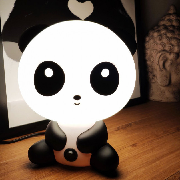 

Светильник детский настольный ночник Панда Panda 220 V, Черный