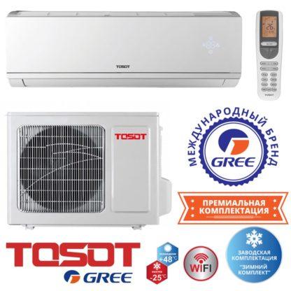 

Инверторный Кондиционер Tosot HANSOL Winter GL-18WF(50м2/-25C/WiFi)