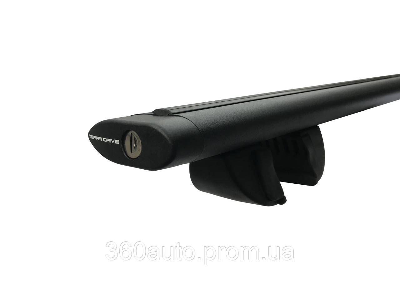 

Багажник Chevrolet Tacuma SUV 00-11 на рейлинги Terra Drive R-Fix Wing Black 130см