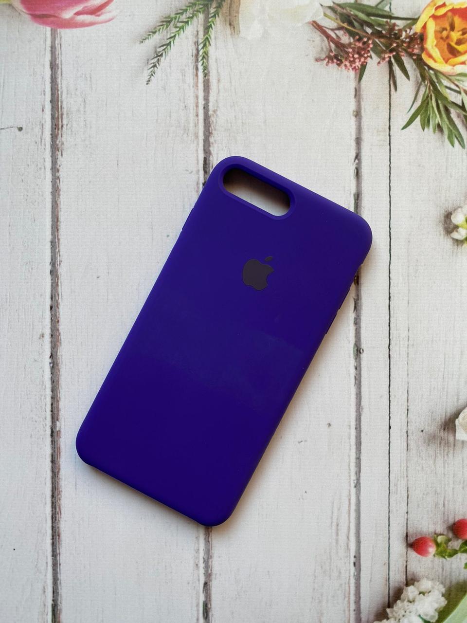 

Силиконовый чехол Apple Silicone Case для Apple iPhone 7 Plus / iPhone 8 Plus Темно-фиолетовый